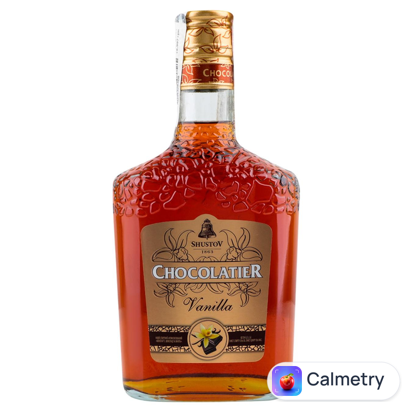 Напій спиртний Shustov Chocolatier Шоколад і ваніль 30% 0,5л