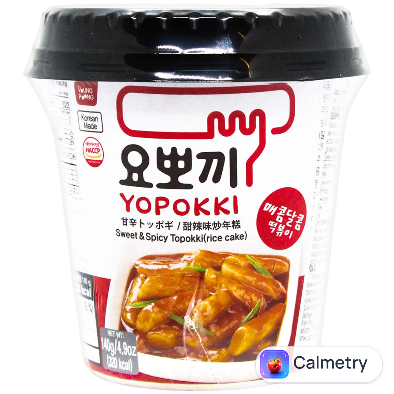 Токпоккі Yopokki гостро-солодке 140г — фото продукту