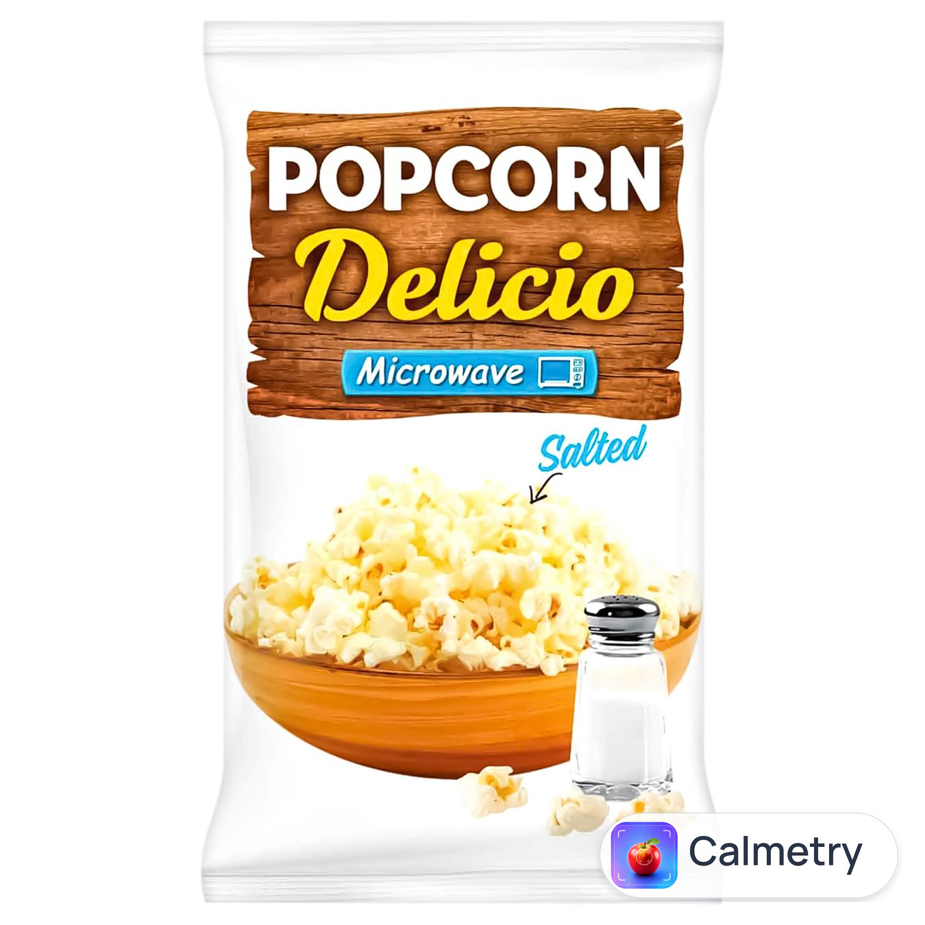 Попкорн Delicio з сіллю для мікрохвильової печі 90г