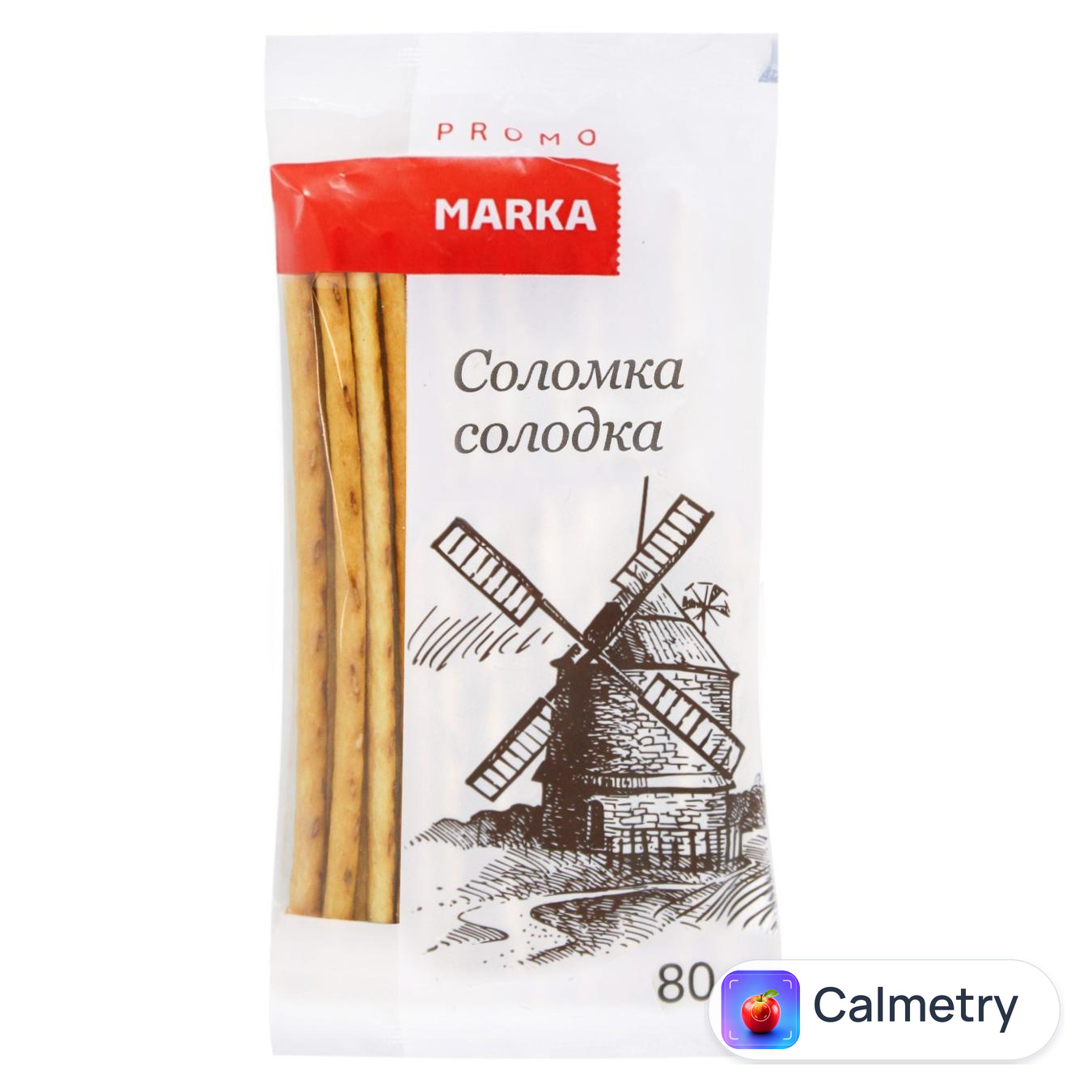 Соломка Marka Promo солодка 80г — фото продукту