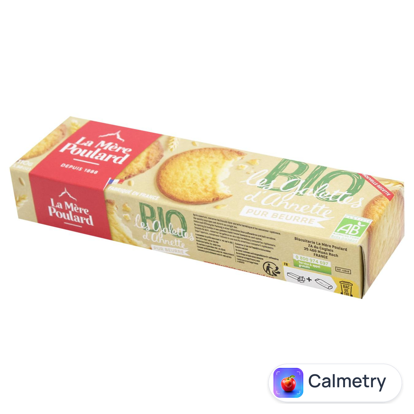 Печиво La Mere Poulard вершкове 110г
