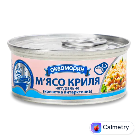 М'ясо криля «Аквамарин» натуральне, ключ