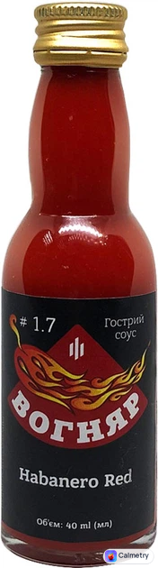 Соус Вогняр гострий Habanero Red 40 мл