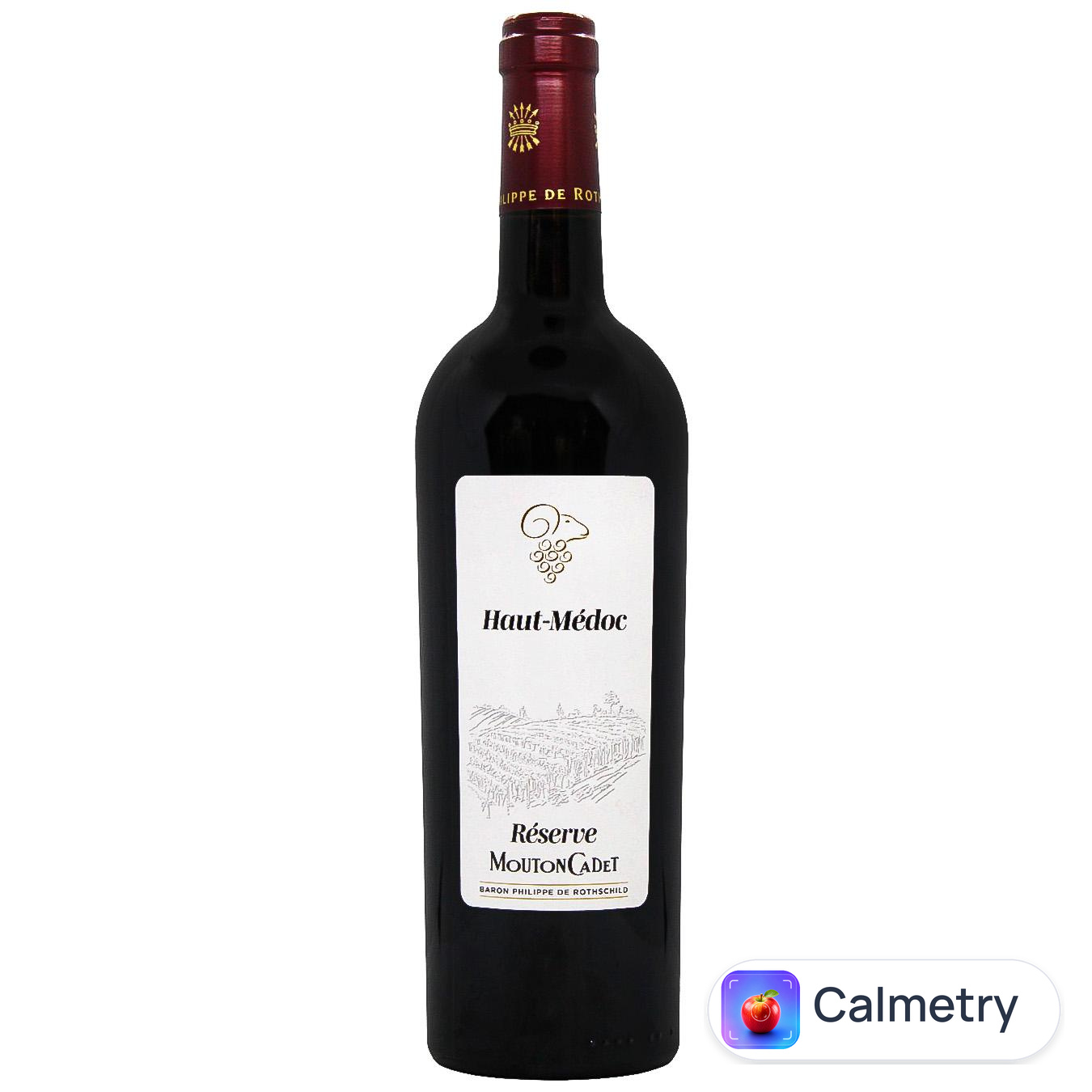 Вино Mouton Haut Medoc червоне сухе 13% 0,75л