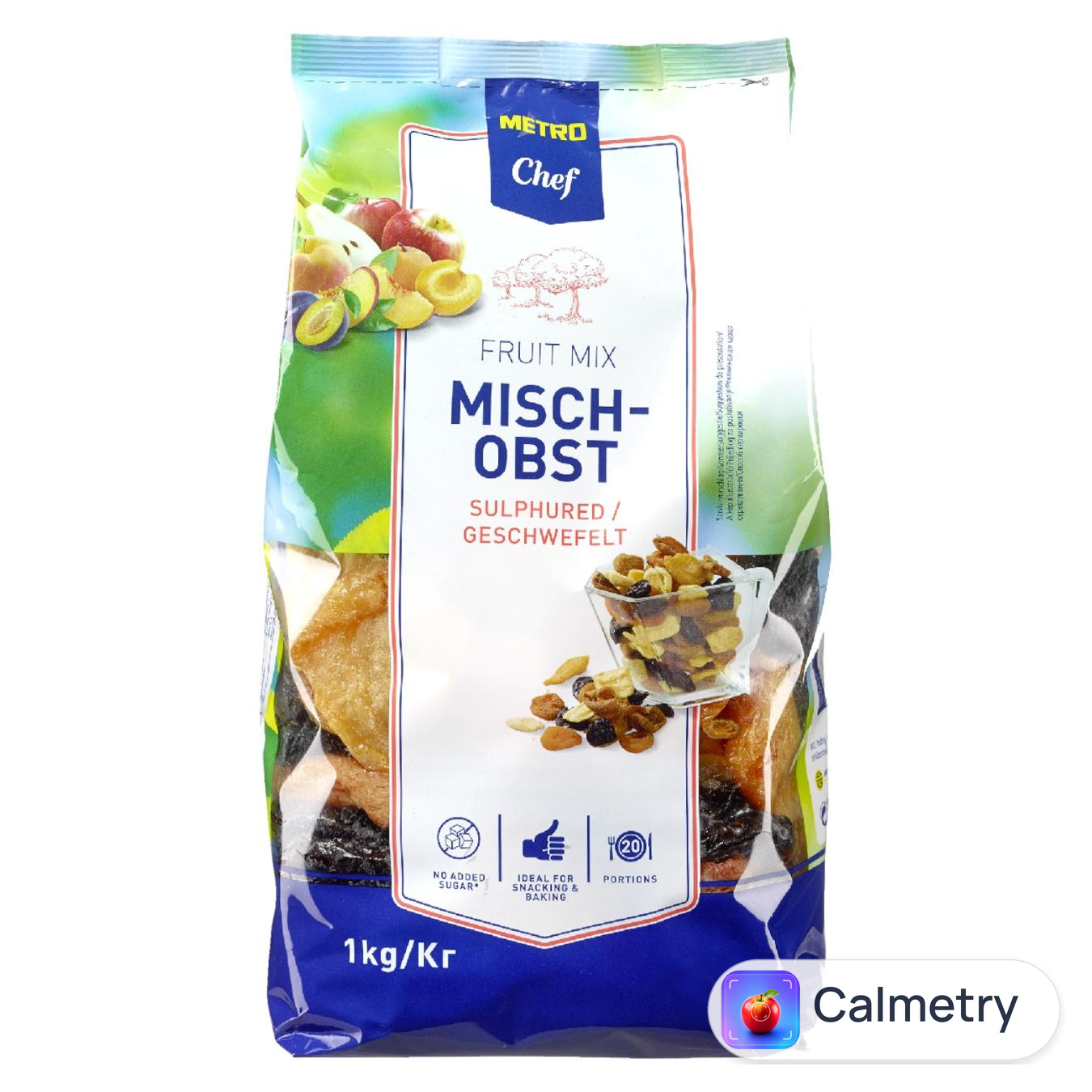 Суміш сухофруктів Metro Chef 1кг — фото продукту