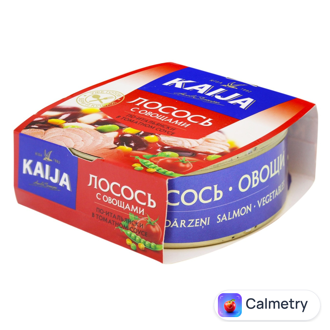 Лосось Kaija з овочами в томатному соусі 220г