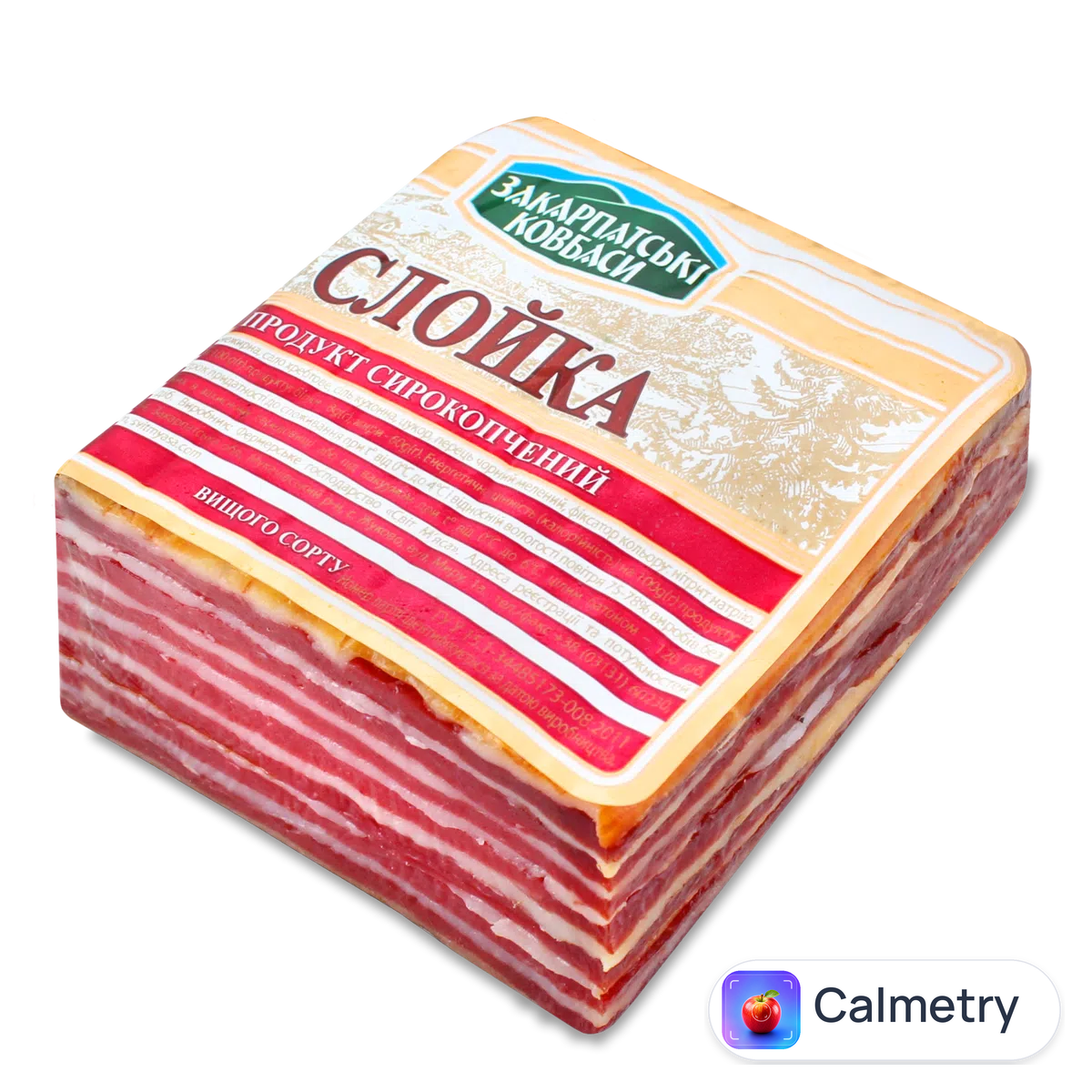 Слойка «Світ м'яса» Закарпатські ковбаси с/к в/ґ