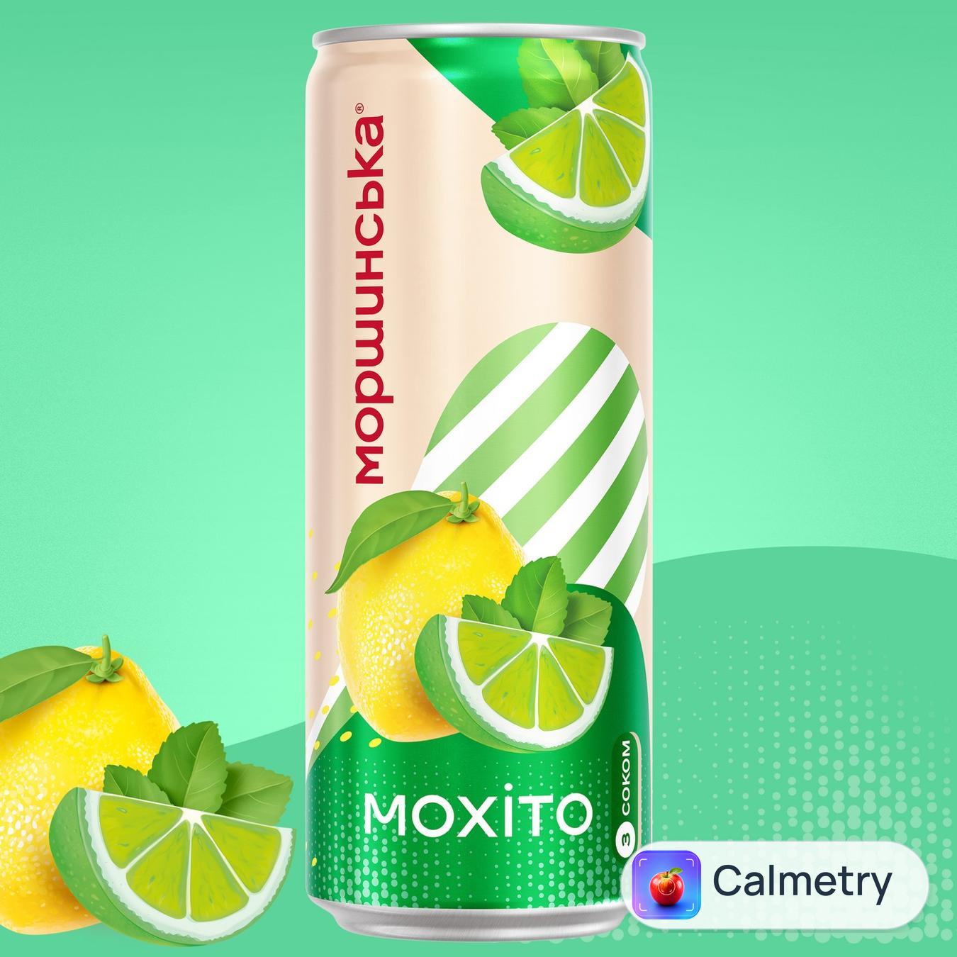 Напій газований Моршинська Лимонада Мохіто 0,33л — фото продукту