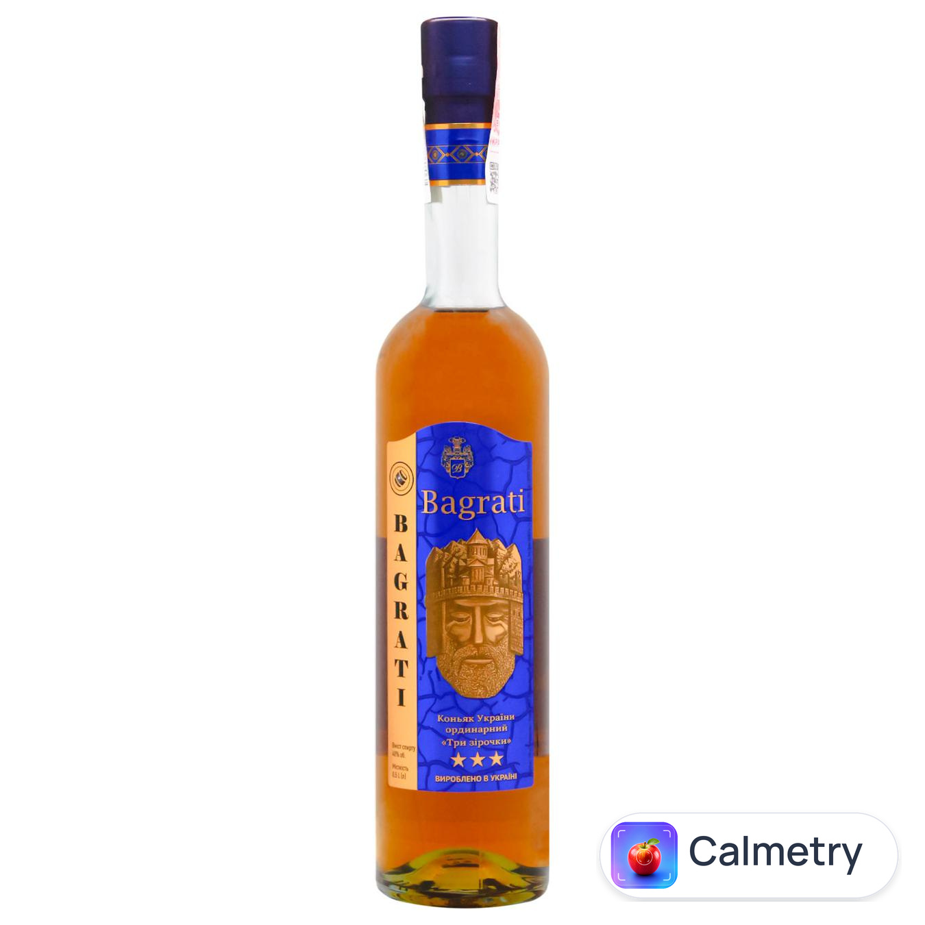 Коньяк Bagrati 3 роки 40% 0,5л