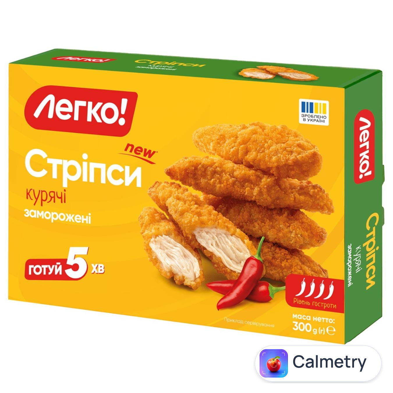 Стріпси курячі Легко! заморожені 300г — фото продукту