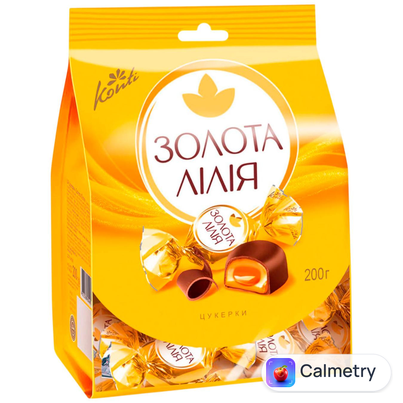 Цукерки Konti Золота Лілія 200г