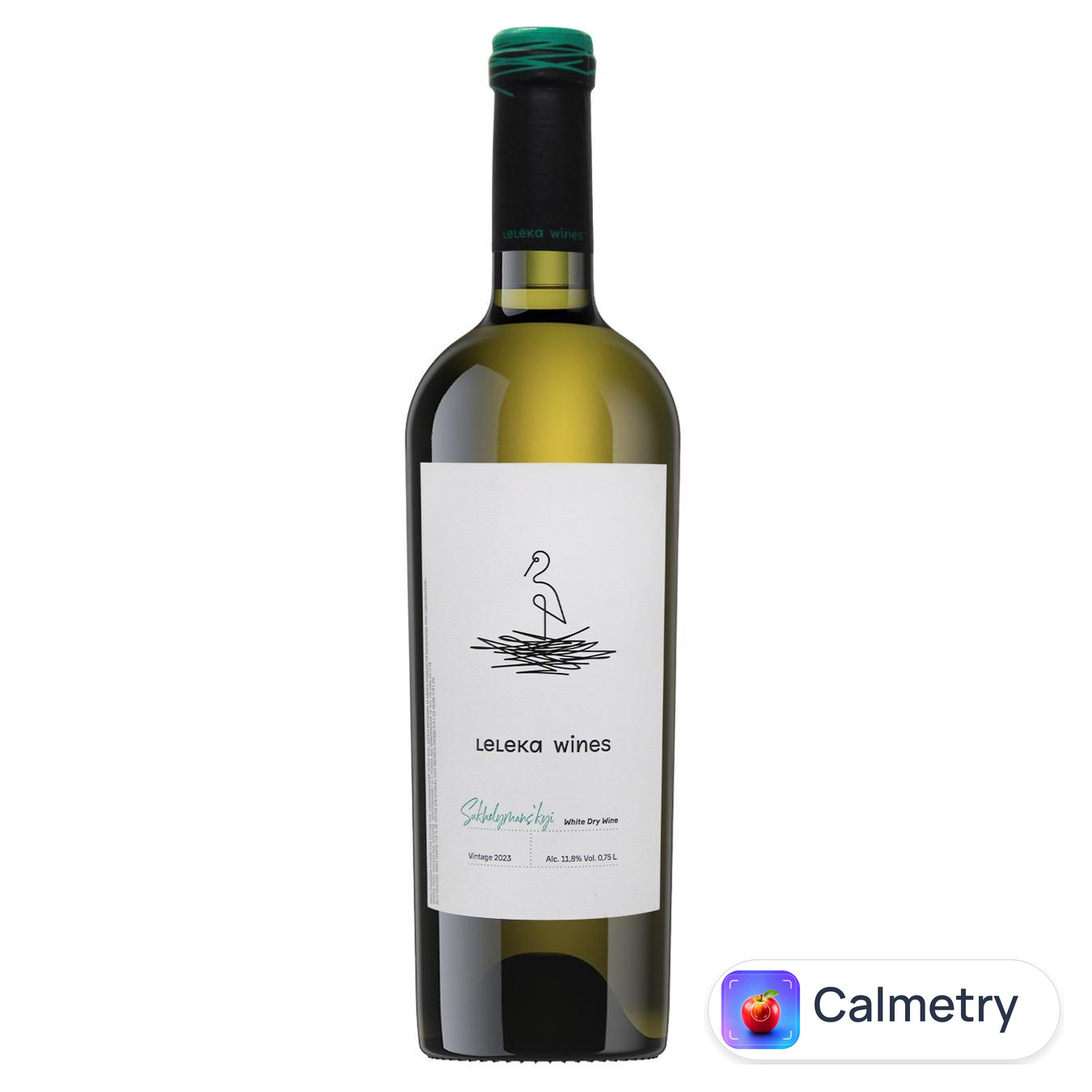 Вино Leleka Wines Sukholymans`kyi біле сухе 11,8% 0,75л — фото продукту