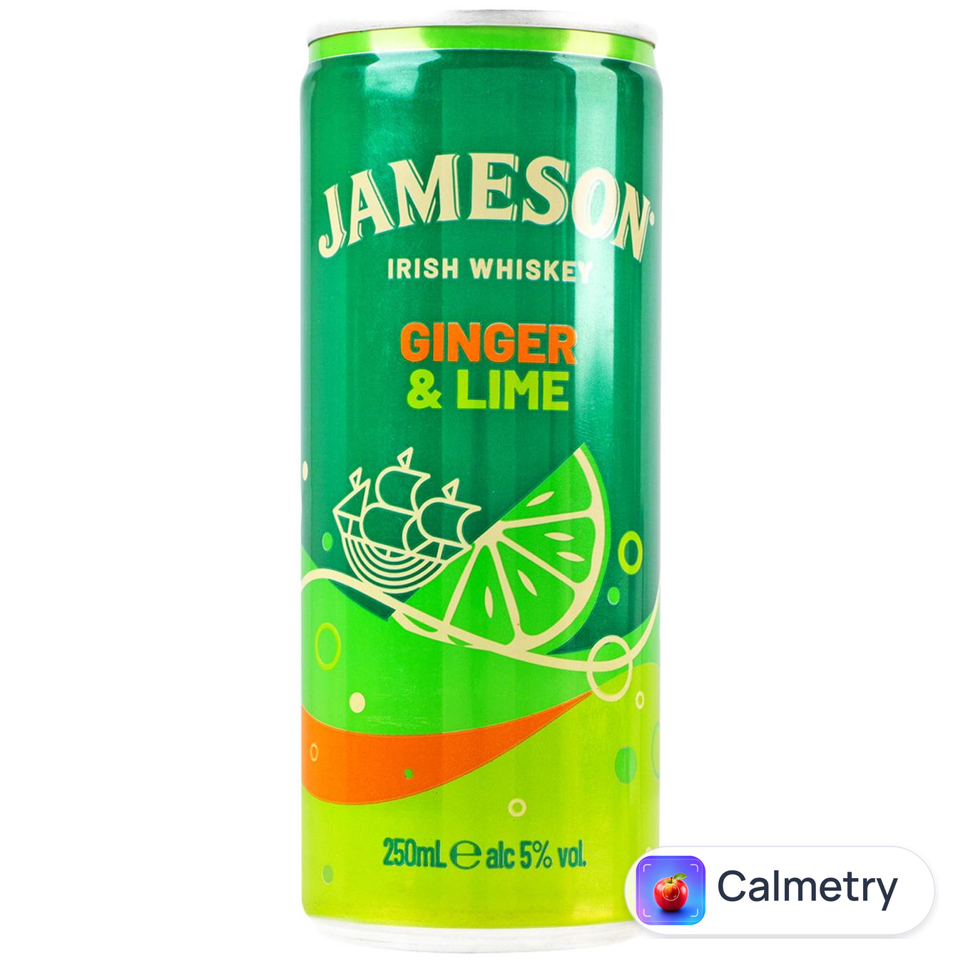 Напій слабоалкогольний Jameson Ginger&Lime 5% 250мл