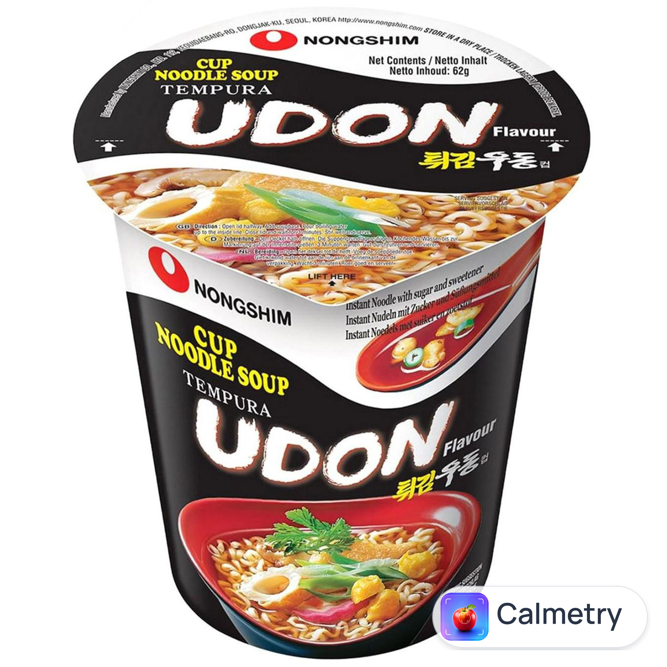 Локшина Nongshim Tempura Udon 62г