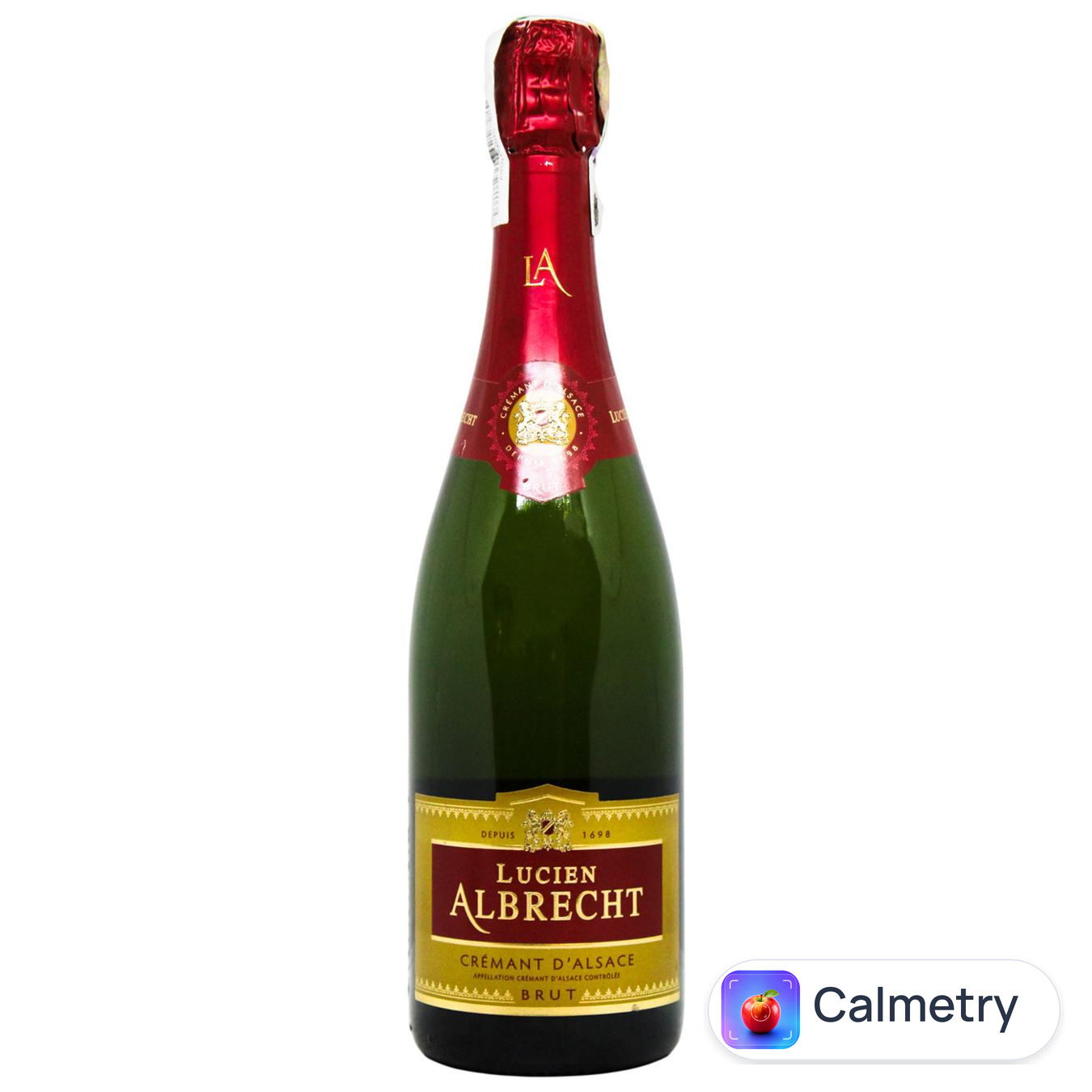 Вино ігристе Lucien Albrecht Cremant біле сухе 12% 0,75л