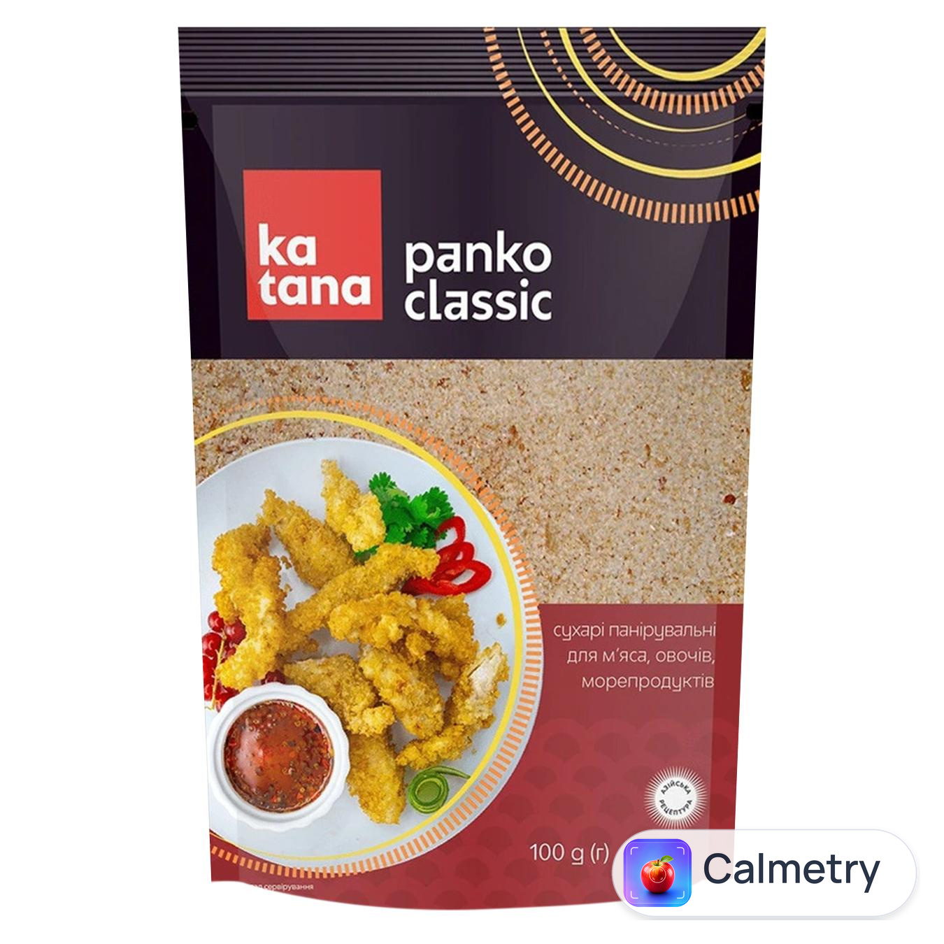 Сухарі панірувальні Katana Panko Classic 100г — фото продукту
