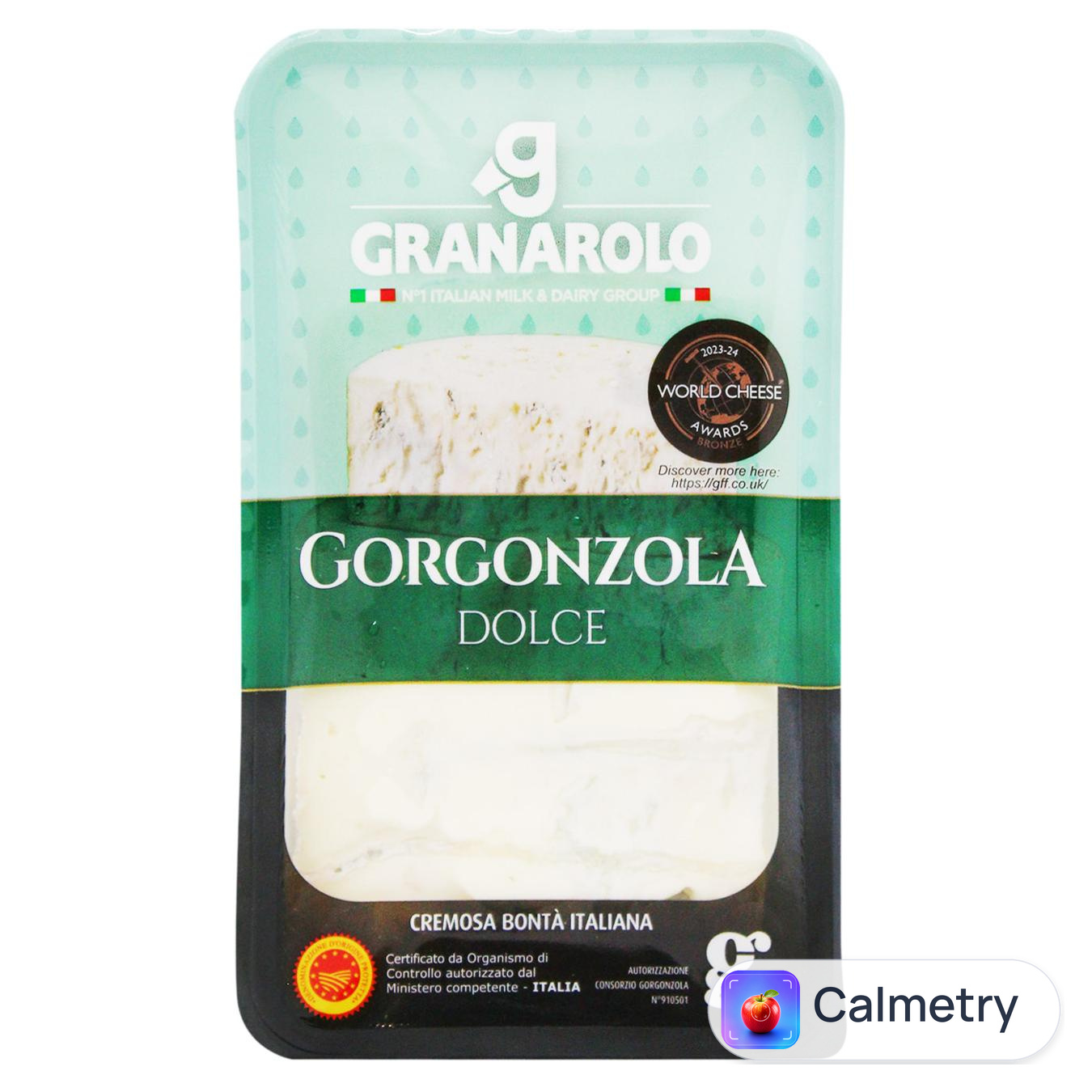 Сир Granarolo Gorgonzola Dolce 150г — фото продукту