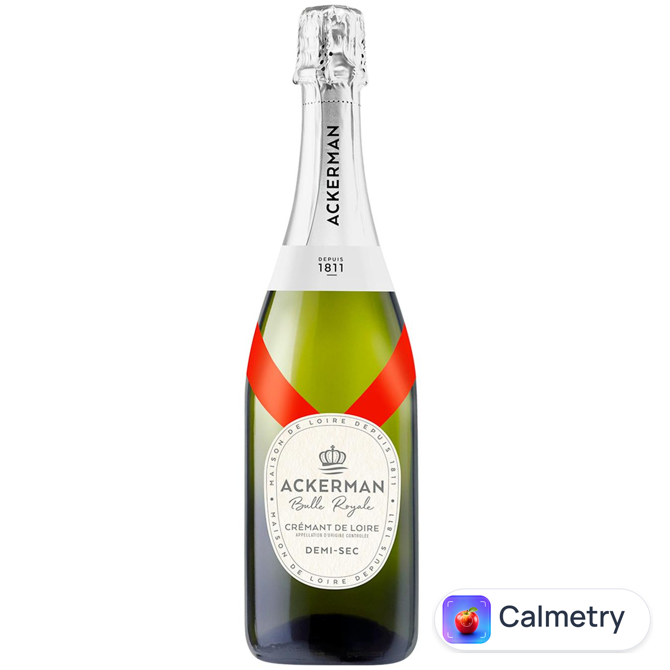 Вино ігристе Ackerman Bulle Royale Cremant de Loire Demi-Sec біле напівсухе 11,5% 0,75л
