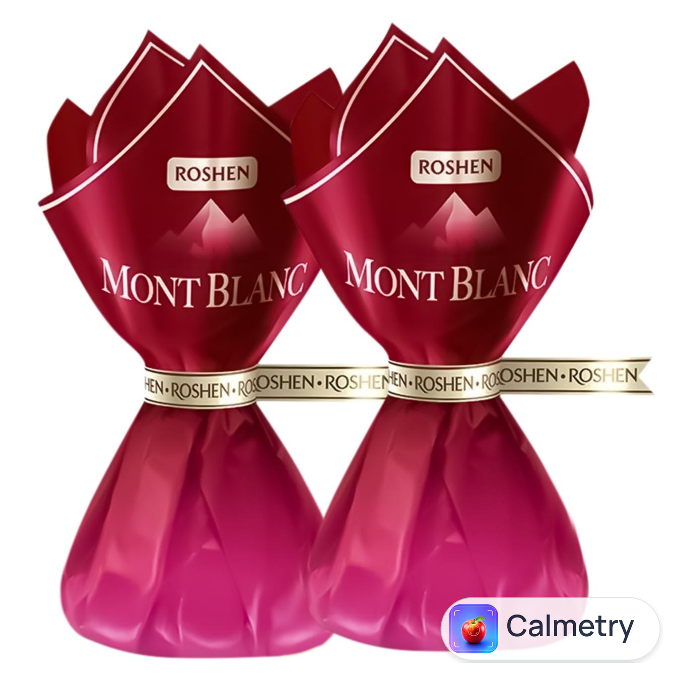 Цукерки Roshen Mont Blanc з подрібненим мигдалем