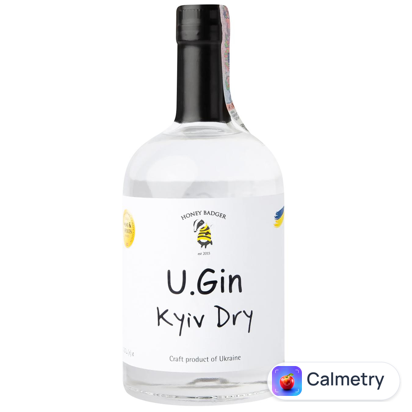 Джин Honey Badger U.Gin Kyiv Dry 40% 0,5л