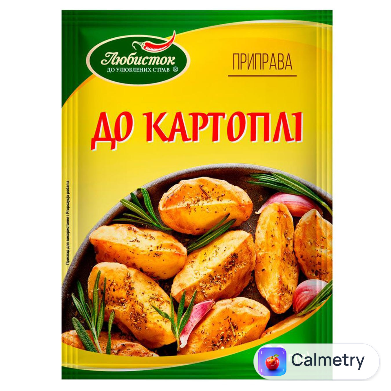 Приправа Любисток до картоплі 30г — фото продукту