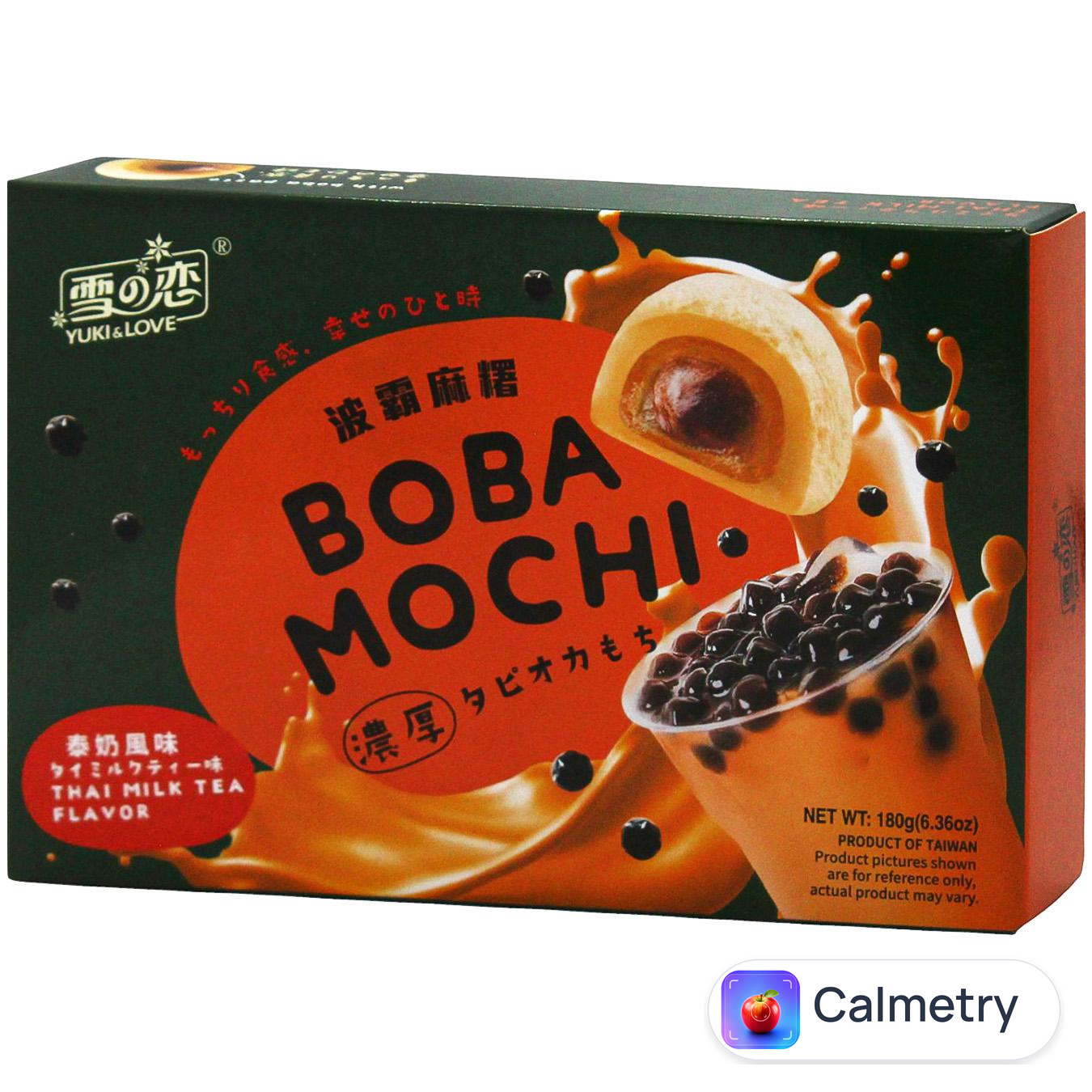 Боба моти Yuki & Love зі смаком тайського молочного чаю 180г