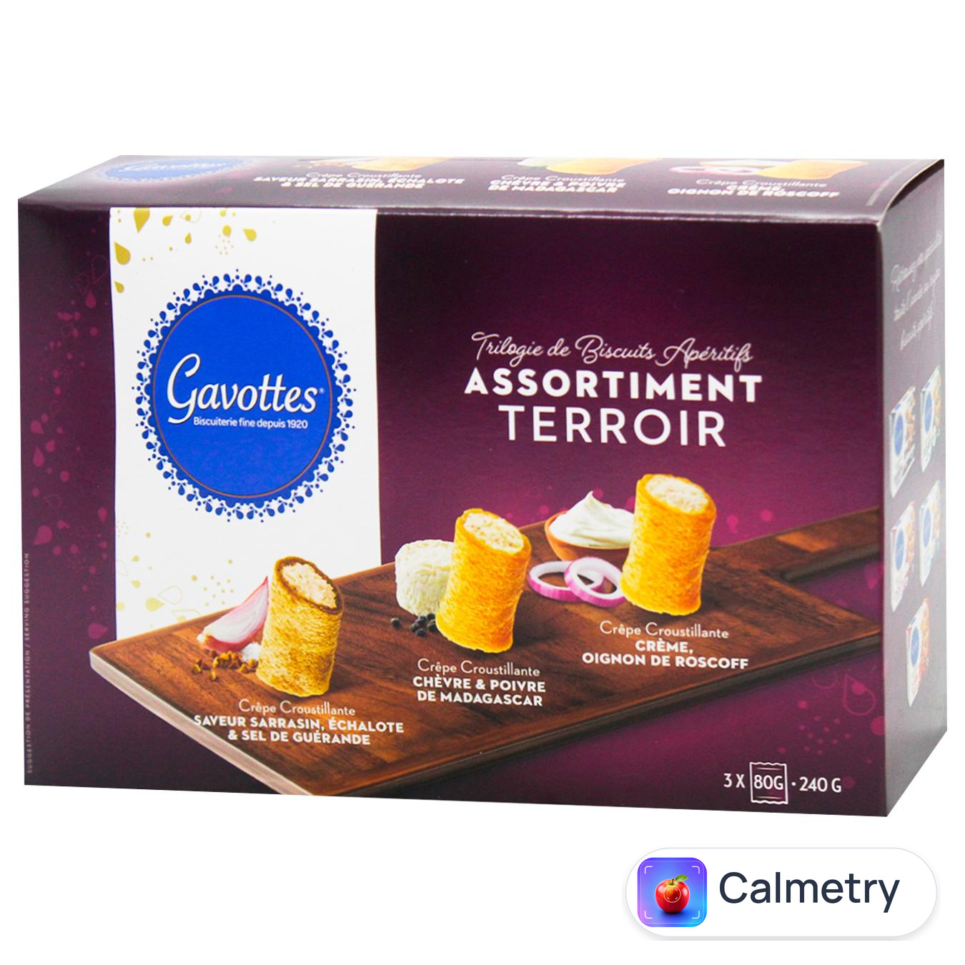 Набір печива Gavottes Assortiment Terroir асорті 240г