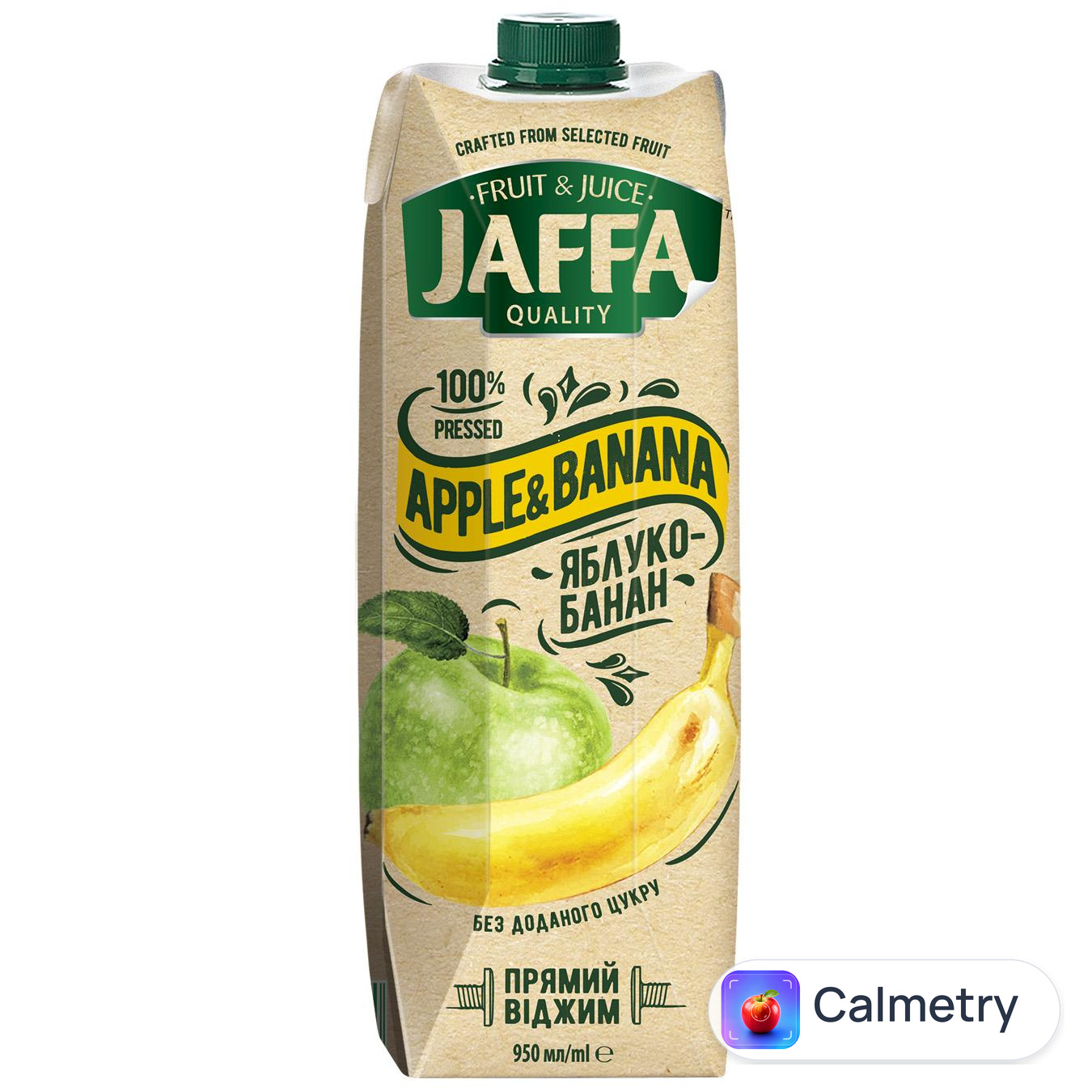 Сік Jaffa NFC яблуко-банан 0,95л — фото продукту