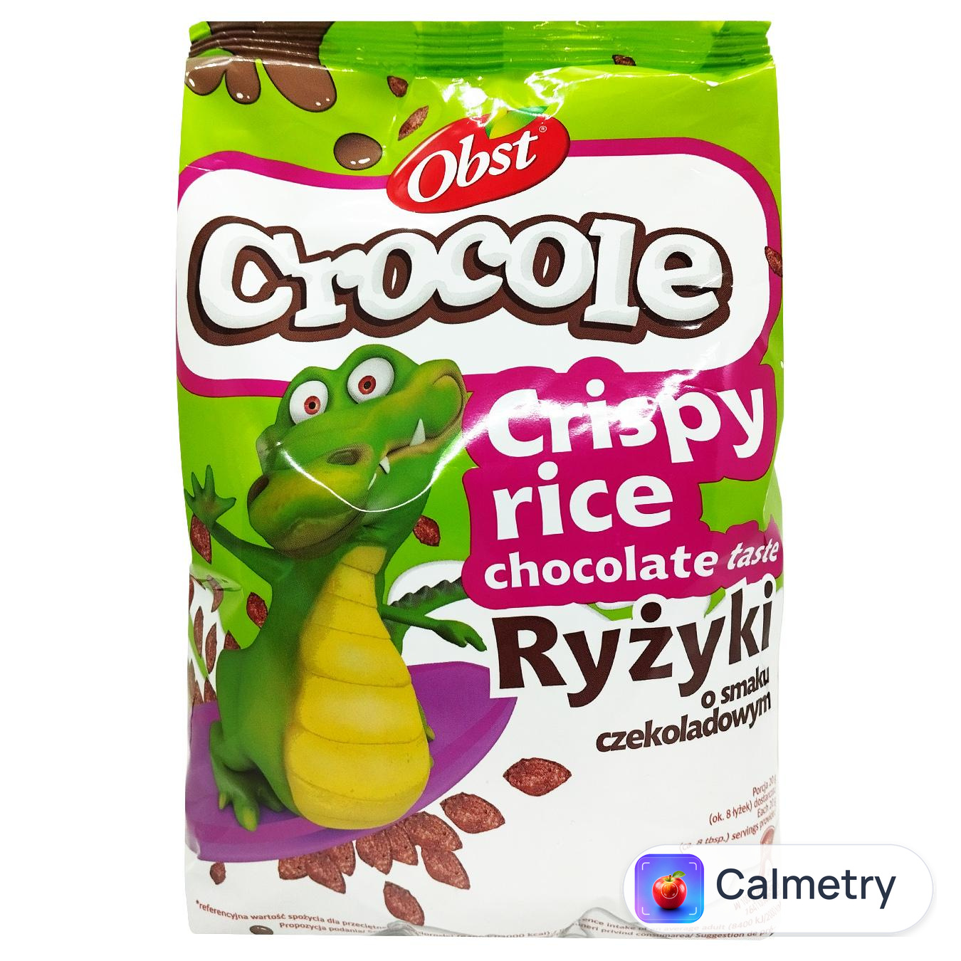 Сніданок сухий Obst Crocole Кульки рисові з шоколадним смаком 250г