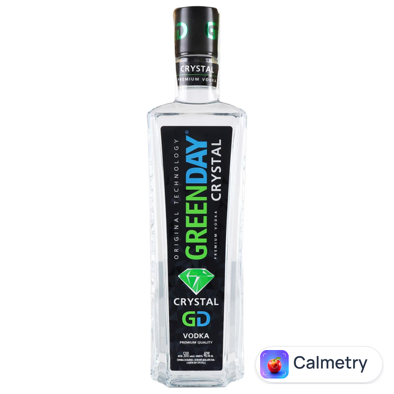 Горілка Green Day Crystal 40% 0,5л