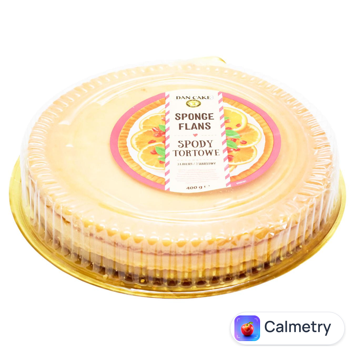 Корж для торта Dan Cake ванільний 400г