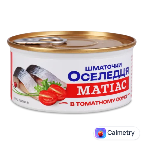 Оселедець Banga Матіас шматочки в томатному соусі