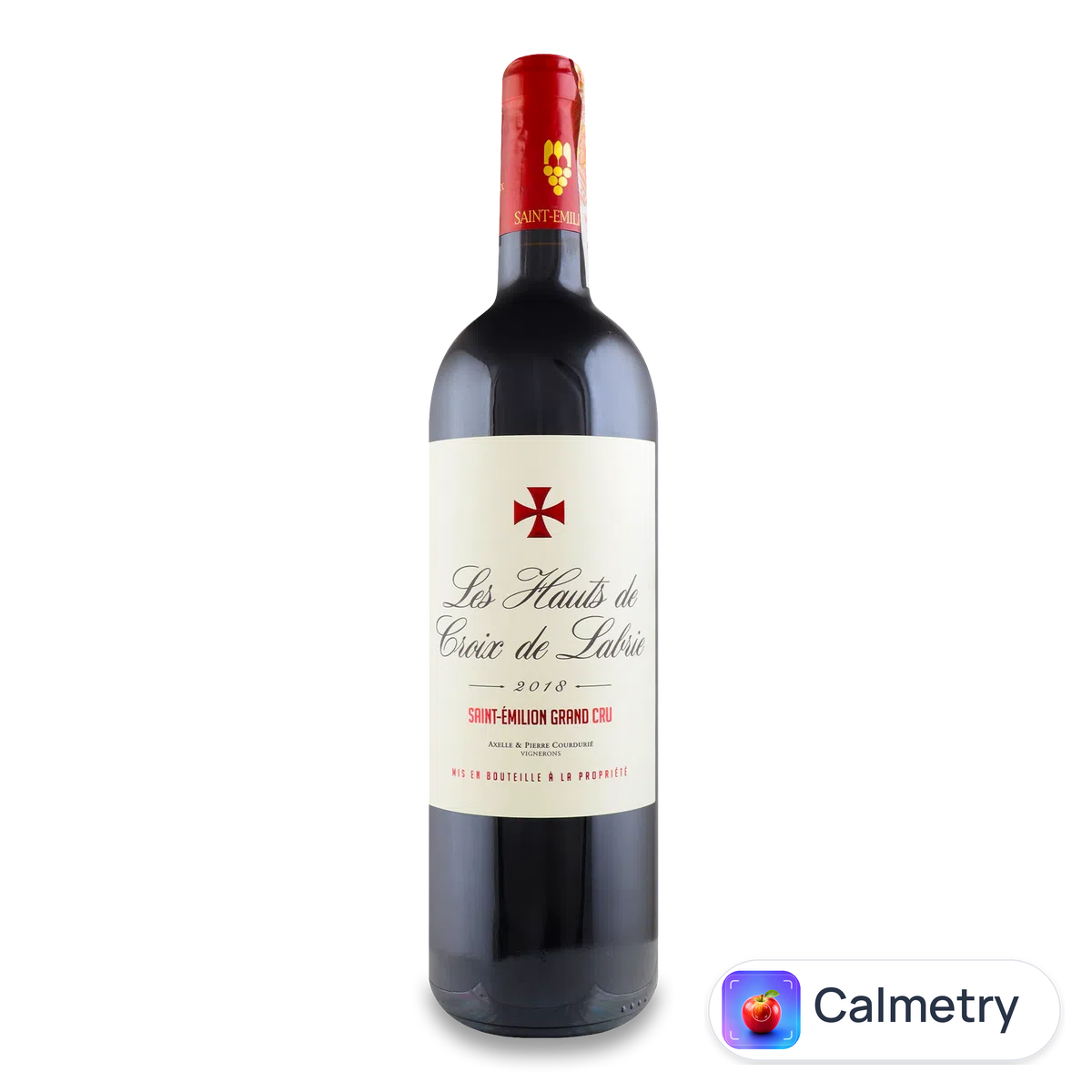 Вино Les Hauts de Croix de Labrie Saint-Emilion 15 0,75л