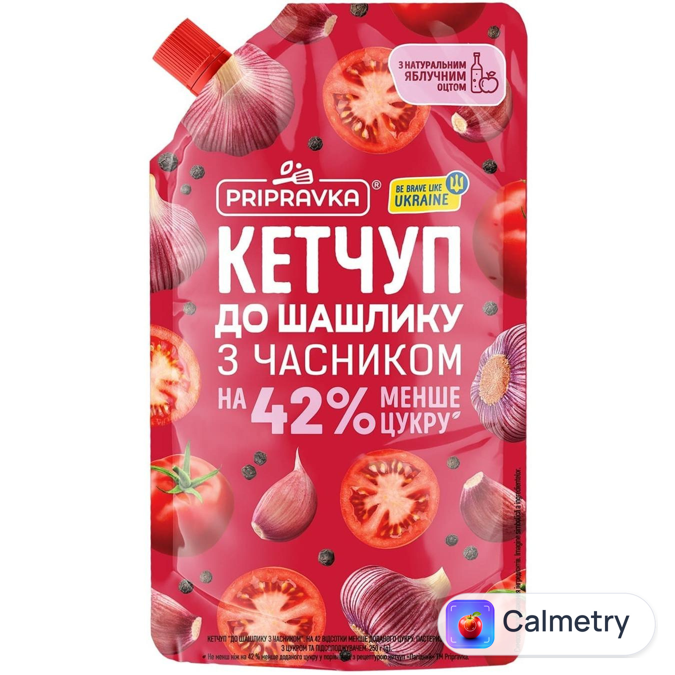 Кетчуп Pripravka до шашлику з часником 250г