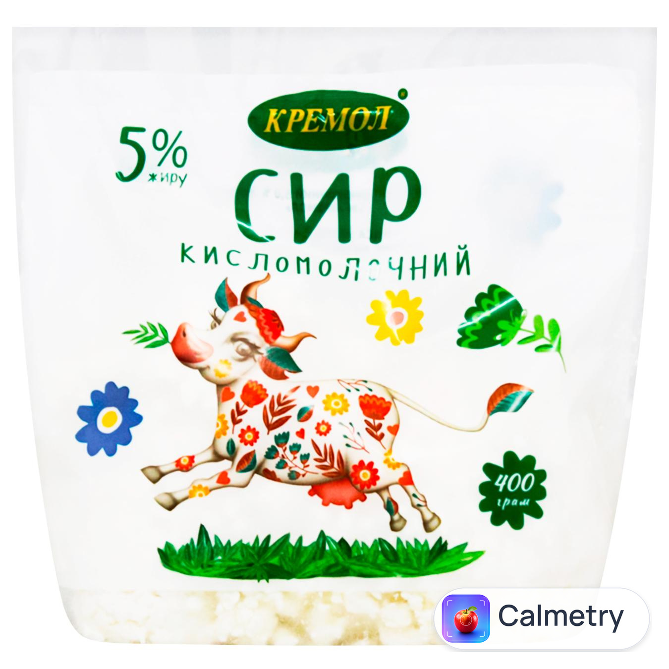 Сир кисломолочний Кремол 5% 400г