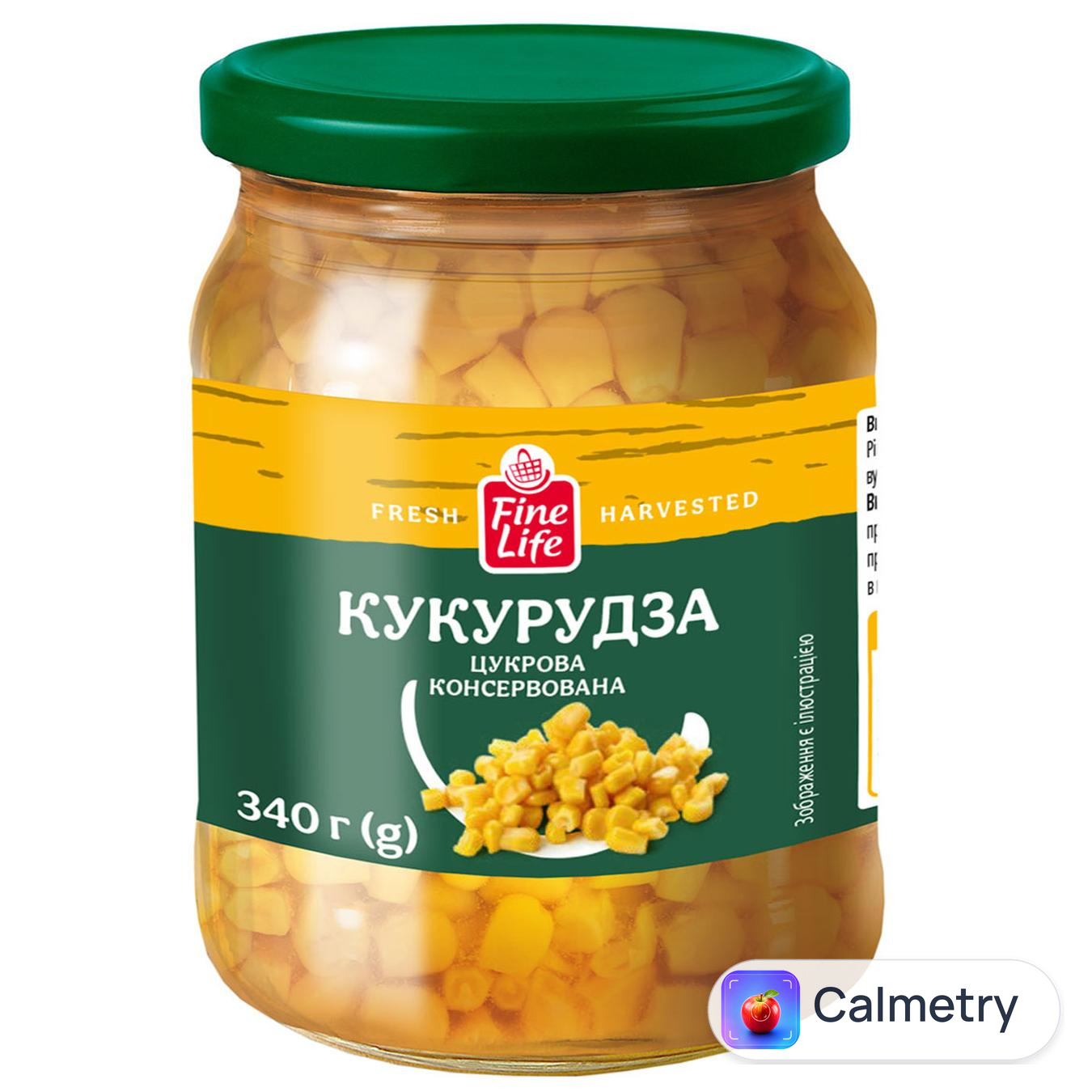Кукурудза Fine Life цукрова 340г