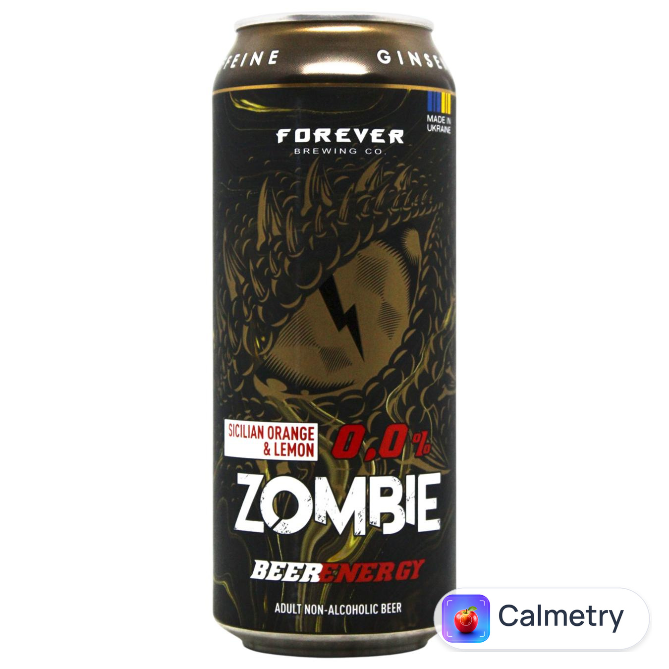 Пиво Forever Zombie безалкогольне світле нефільтроване 0,5л