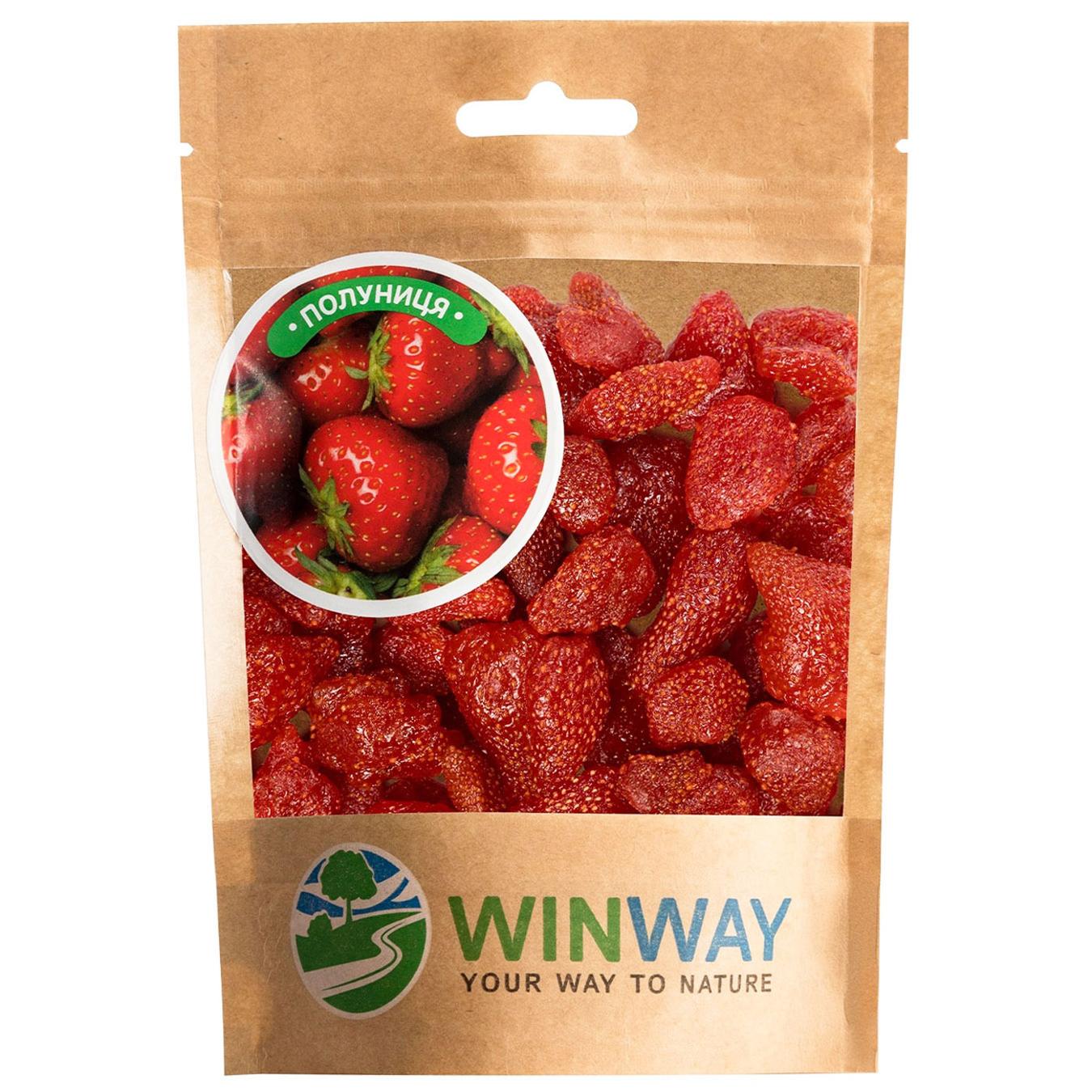 Полуниця Winway сушена 100г — фото продукту