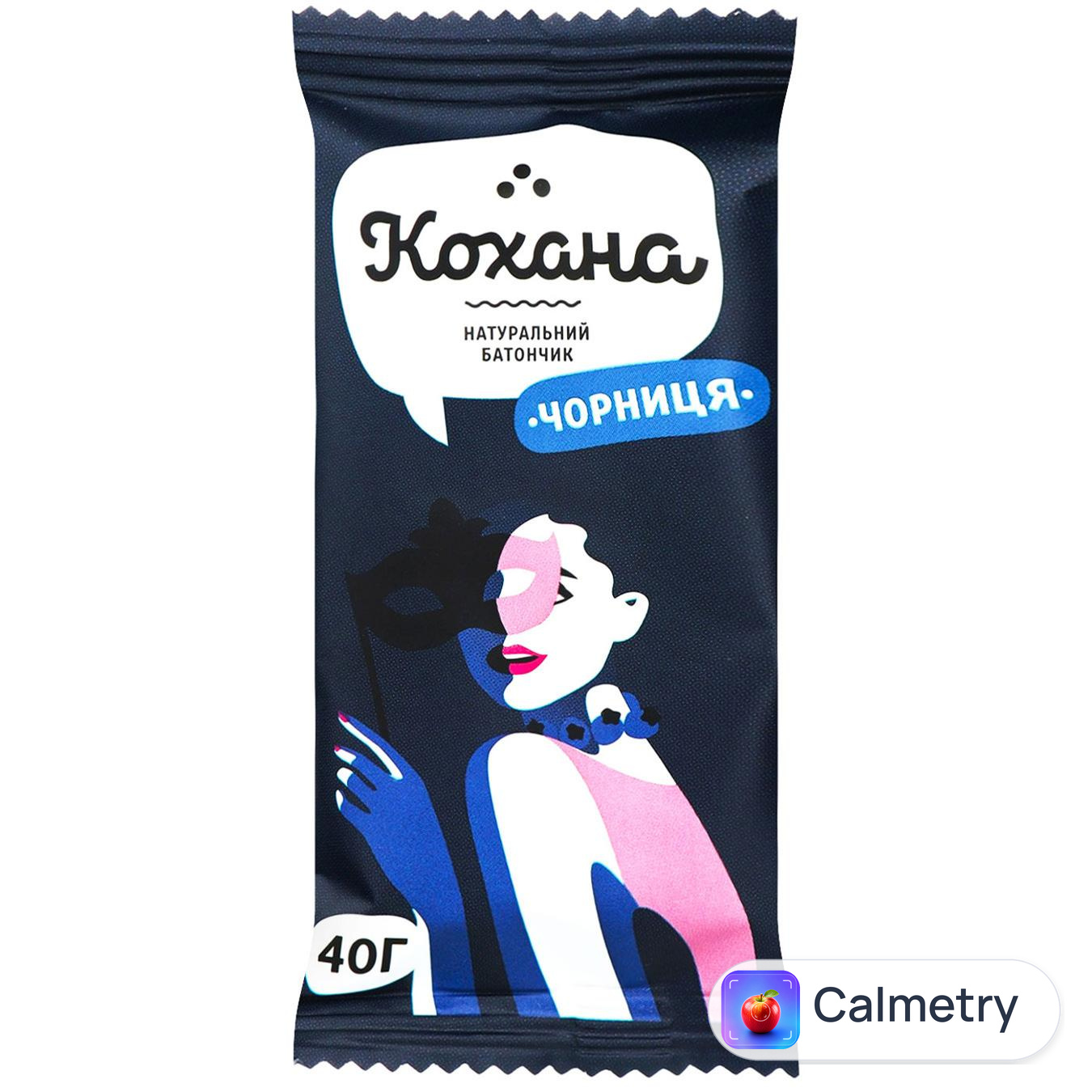Батончик Кохана натуральний Чорниця 40г