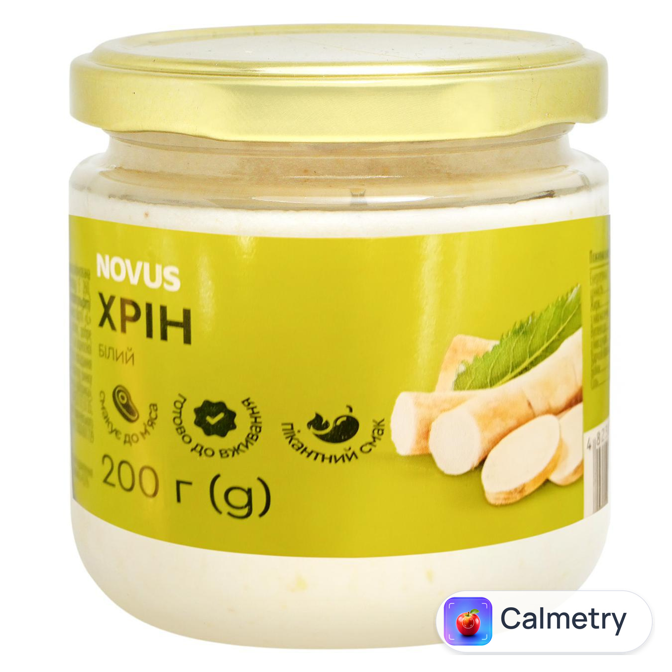 Хрін Novus білий 200г — фото продукту