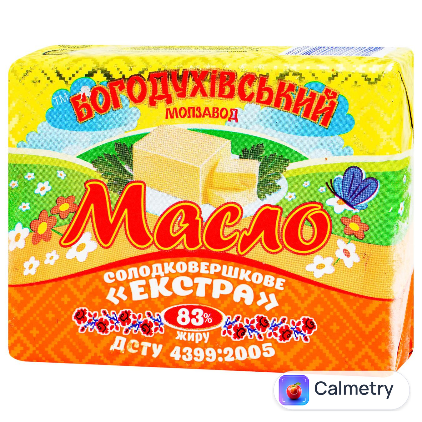 Масло Богодухівський Молзавод Екстра солодковершкове 83% 180г