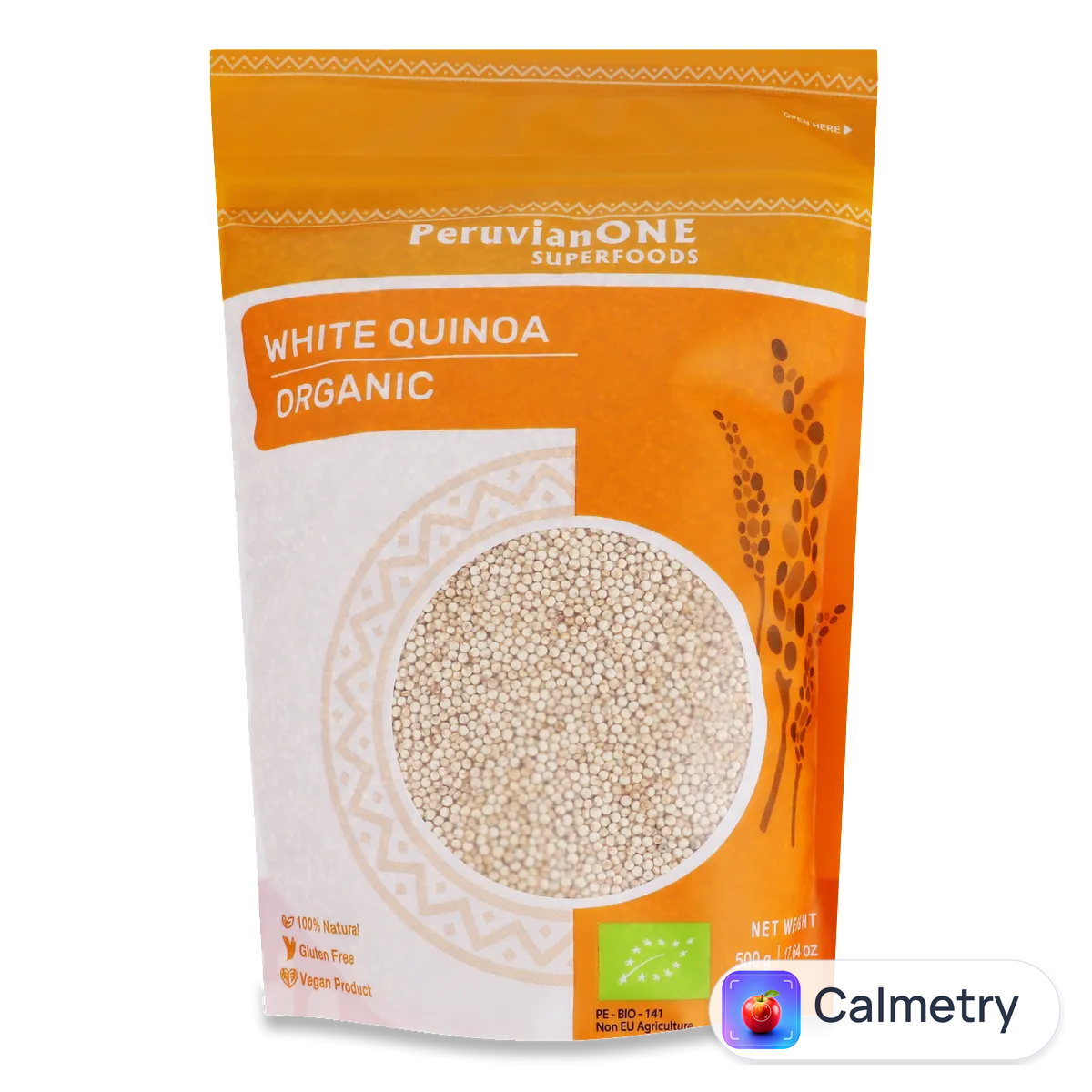 Кіноа PeruvianONE Superfoods біла органічна 500г