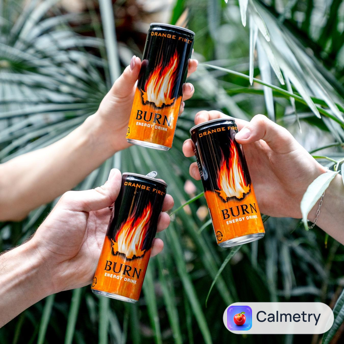 Напій енергетичний Burn Orange Fire 250мл — фото продукту