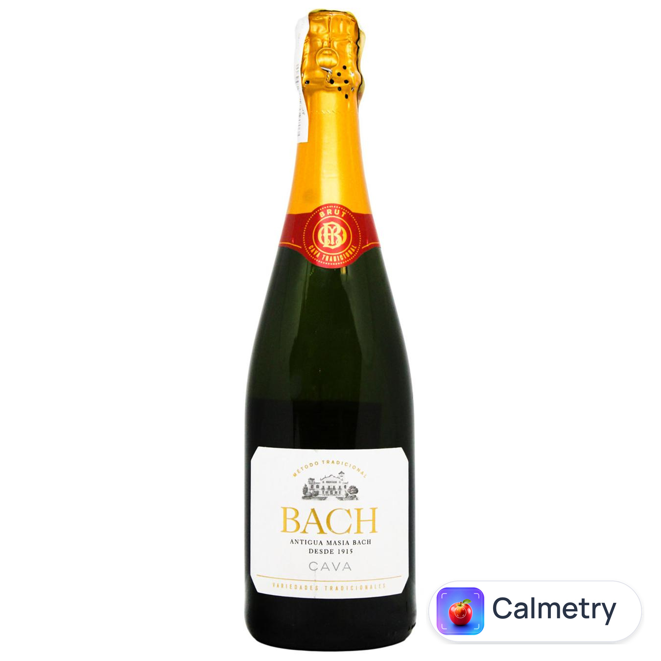 Вино ігристе Bach Extrisimo Brut Nature біле сухе 11,5% 0,75л