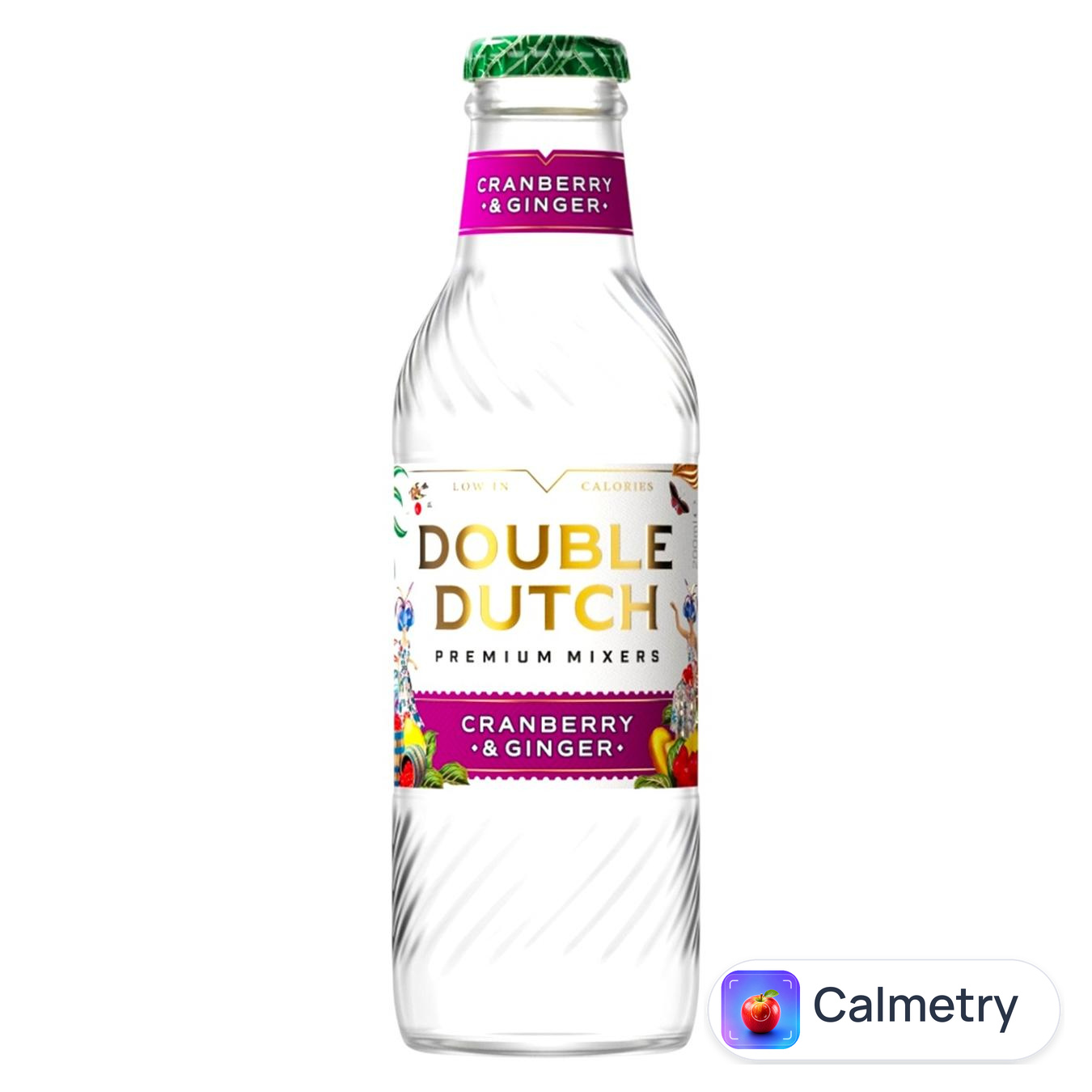 Напій газований Double Dutch журавлина та імбир 200мл
