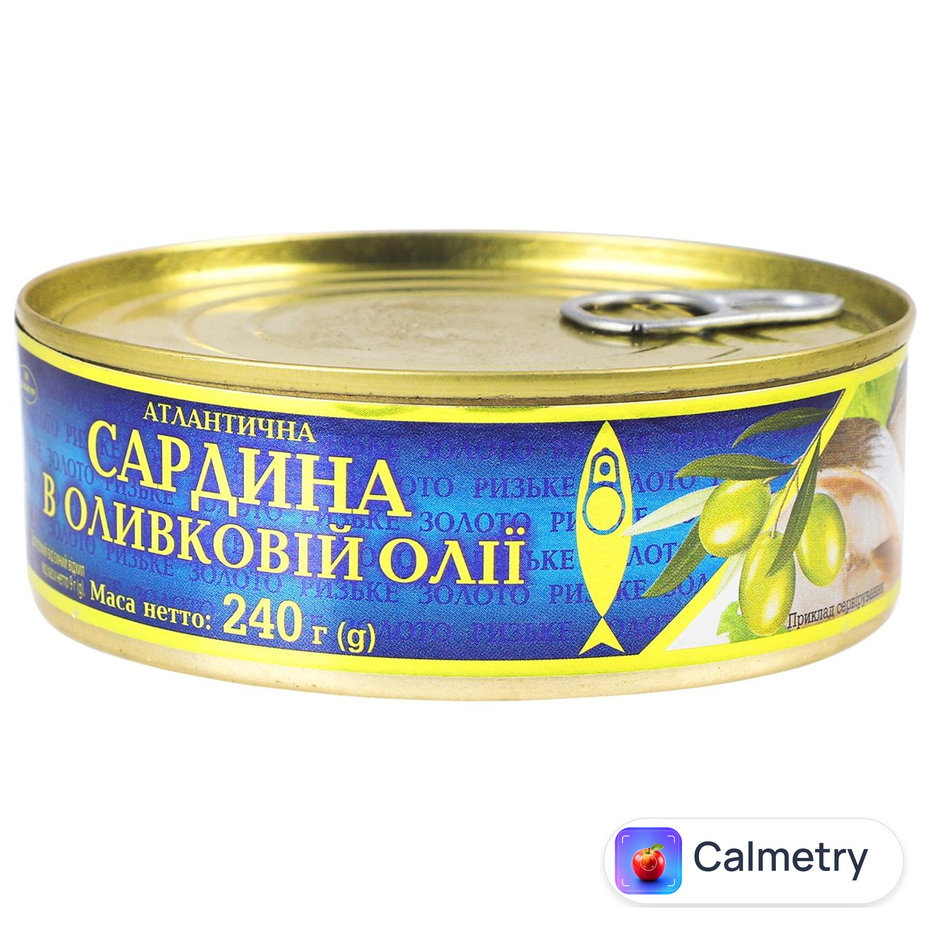 Сардина Riga Gold в олії 240г — фото продукту
