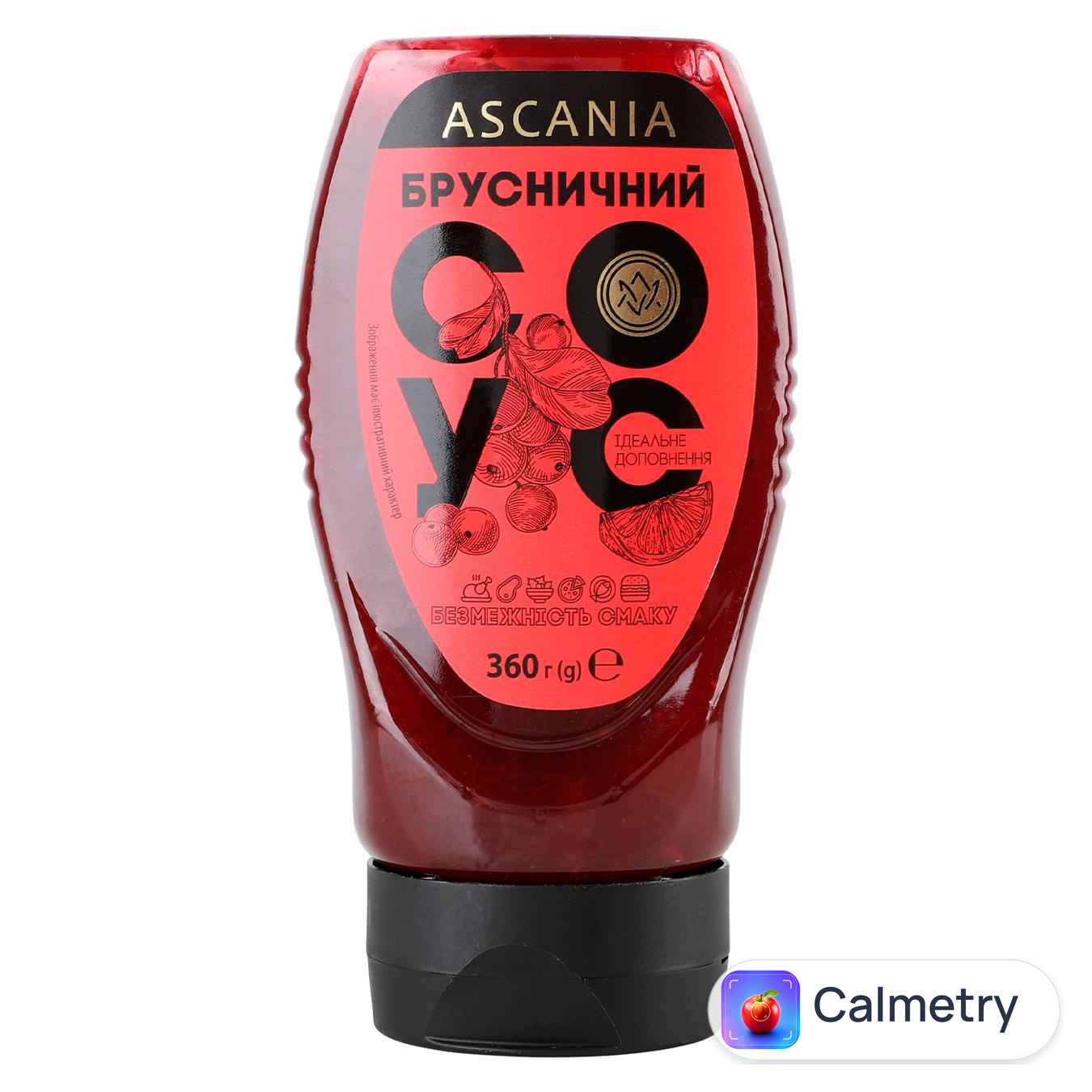 Соус Ascania брусничний 360г — фото продукту