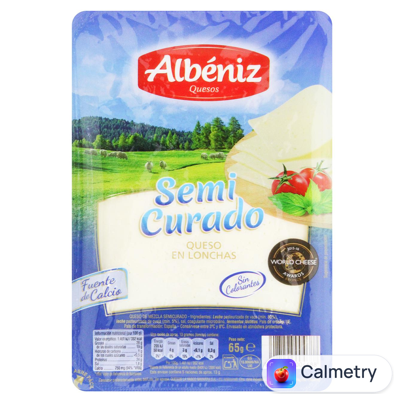Сир Albeniz 28% 65г — фото продукту