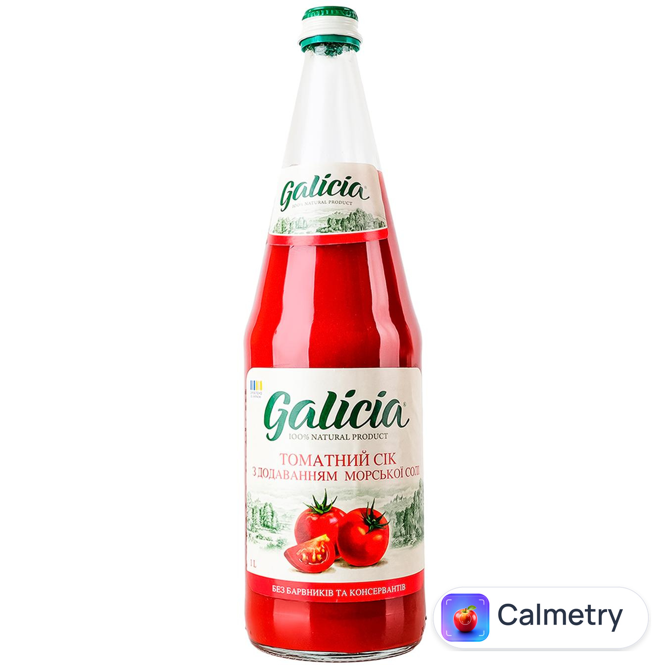 Сік Galicia томатний з сіллю 1л
