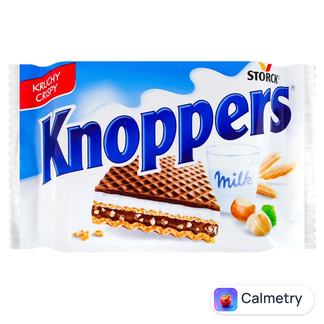 Вафлі Knoppers Crispy з начинкою 25г